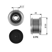 GATES OAP7097 - Rueda libre alternador - DriveAlign™