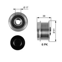 GATES OAP7042 - Rueda libre alternador - DriveAlign™