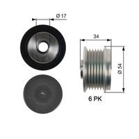 GATES OAP7135 - Rueda libre alternador - DriveAlign™