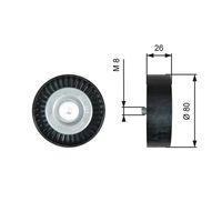 GATES T36367 - Polea inversión/guía, correa poli V - DriveAlign™