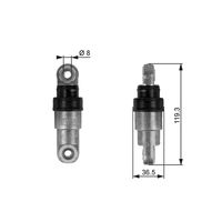 GATES T38218 - Amortiguador vibraciones, correa poli V - DriveAlign™