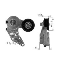 GATES T38377 - Tensor de correa, correa poli V - DriveAlign™