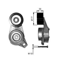 GATES T38581 - Tensor de correa, correa poli V - FleetRunner™