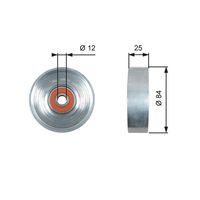 GATES T39178 - Polea tensora, correa poli V - DriveAlign™