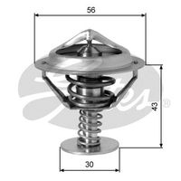 GATES TH05382G1 - Termostato, refrigerante