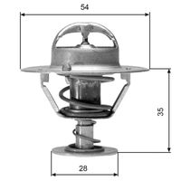 GATES TH04277 - Termostato, refrigerante