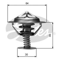 GATES TH05982G1 - Temperatura de abertura [°C]: 82<br>Diámetro 1 [mm]: 64<br>Diámetro 2 [mm]: 30<br>