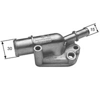 GATES TH09282G1 - Termostato, refrigerante