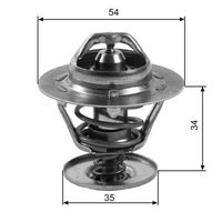 GATES TH11383G1 - Termostato, refrigerante