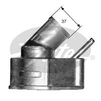 GATES TH14992G1 - Código de motor: X 20 XEV<br>Temperatura de abertura [°C]: 92<br>Peso [kg]: 0,284<br>Artículo complementario/Información complementaria: con junta<br>