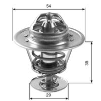 GATES TH11088G1 - Termostato, refrigerante