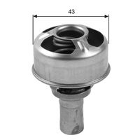 GATES TH36075 - Tipo de cárter/carcasa: sin carcasa (cárter)<br>Temperatura de abertura [°C]: 83<br>