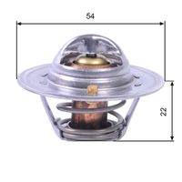 GATES TH12888G1 - Termostato, refrigerante