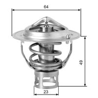 GATES TH04077 - Termostato, refrigerante