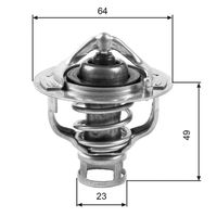 GATES TH04082 - Termostato, refrigerante