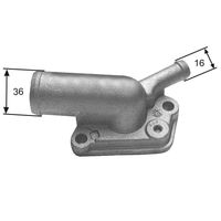 GATES TH12087G1 - Termostato, refrigerante