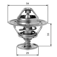 GATES TH12988G1 - Termostato, refrigerante