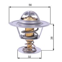 GATES TH13182G1 - Termostato, refrigerante