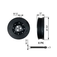 GATES TVD1060A - Polea, cigüeñal - DriveAlign™