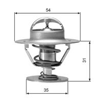 GATES TH00682G1 - Termostato, refrigerante