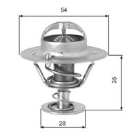 GATES TH00782G1 - Termostato, refrigerante