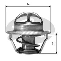 GATES TH03088G1 - Termostato, refrigerante