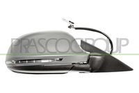 PRASCO AD6207323P - año construcción hasta: 07/2011<br>Referencia artículo par: AD6207313P<br>Lado de montaje: izquierda<br>Superficie: imprimado<br>Retrovisor exterior/interiror: calefactable<br>Retrovisor exterior/interiror: no tintado<br>Retrovisor exterior/interiror: asférico<br>Tipo de servicio: eléctrico<br>Función de las luces: con luz intermitente<br>