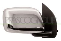 PRASCO DS8147005 - Referencia artículo par: DS8147003<br>Lado de montaje: izquierda<br>Color: negro<br>Retrovisor exterior/interiror: convexo<br>Retrovisor exterior/interiror: no tintado<br>