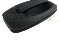 PRASCO FT9308001 - Lado de montaje: exterior<br>Lado de montaje: Capó trasero<br>Color: negro<br>