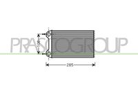 NRF 54369 - Vehículo con dirección a la izquierda / derecha: para vehic. dirección izquierda<br>Equipamiento de vehículo: para vehículos sin calefacción auxiliar eléctrica<br>Material: Aluminio<br>Longitud de red [mm]: 234<br>Ancho de red [mm]: 140<br>Profundidad de red [mm]: 42<br>Tipo radiador: Aletas refrigeración unidas mecánicamente<br>