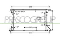 NRF 53718 - Clase de caja de cambios: Caja de cambios manual<br>Material aletas refrigeradoras: Aluminio<br>Profundidad de red [mm]: 26<br>Longitud de red [mm]: 720<br>Ancho de red [mm]: 469<br>Ø entrada [mm]: 32,5<br>Ø salida [mm]: 32,5<br>Tipo radiador: Aletas refrigeración soldadas<br>Artículo complementario / información complementaria 2: con caperuza<br>Artículo complementario / información complementaria 2: sin depósito de compensación<br>Artículo complementario / información complementaria 2: sin bastidor<br>Artículo complementario/Información complementaria: sin junta<br>Material depósitos de agua (radiador): Plástico<br>