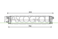 NRF 50037 - Radiador, refrigeración del motor