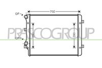 NRF 53816A - Equipamiento de vehículo: para vehículos con climatizador<br>Zonas climáticas: para zonas de clima cálido<br>Número de PR: 8Z6<br>Número de PR: 8Z9<br>Material: Aluminio<br>Longitud de red [mm]: 650<br>Ancho de red [mm]: 431<br>Profundidad de red [mm]: 32<br>Artículo complementario / información complementaria 2: con junta tórica<br>Tipo radiador: Aletas refrigeración soldadas<br>