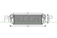 NRF 30982 - Material aletas refrigeradoras: Aluminio<br>Tipo de refrigeración: refrigerado por aire<br>Profundidad de red [mm]: 80<br>Longitud de red [mm]: 550<br>Ancho de red [mm]: 170<br>Material depósitos de agua (radiador): Plástico<br>Tipo radiador: Aletas refrigeración soldadas<br>