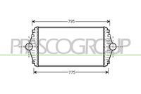 NRF 30803 - Clase de caja de cambios: Caja de cambios manual<br>Material aletas refrigeradoras: Aluminio<br>Tipo de refrigeración: refrigerado por aire<br>Profundidad de red [mm]: 34<br>Longitud de red [mm]: 603<br>Ancho de red [mm]: 322<br>Material depósitos de agua (radiador): Plástico<br>Tipo radiador: Aletas refrigeración unidas mecánicamente<br>