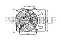 NRF 47448 - Tensión [V]: 12<br>Potencia nominal [W]: 320<br>Diámetro 1 [mm]: 380<br>Número paletas de ventilador: 7<br>Artículo complementario / información complementaria 2: con bastidor radiador (armazón)<br>Calefacción / Refrigeración: Ventilador simple<br>Forma del enchufe: rectangular<br>Número de enchufes de contacto: 2<br>