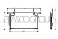 NRF 35373 - Condensador, aire acondicionado - EASY FIT