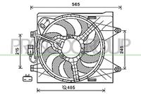 NRF 47598 - Equipamiento de vehículo: para vehículos con climatizador<br>Tensión [V]: 12<br>Potencia nominal [W]: 300<br>Diámetro 1 [mm]: 384<br>Número paletas de ventilador: 9<br>Artículo complementario / información complementaria 2: con bastidor radiador (armazón)<br>Calefacción / Refrigeración: Ventilador simple<br>Forma del enchufe: oval<br>Número de enchufes de contacto: 2<br>