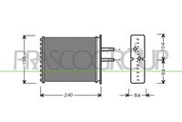 NRF 53205 - Radiador de calefacción