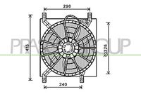 NRF 47257 - Número paletas de ventilador: 9<br>Tipo de servicio: eléctrico<br>Diámetro [mm]: 320<br>Tensión nominal [V]: 12<br>Artículo complementario / información complementaria 2: con bastidor radiador (armazón)<br>Potencia nominal [W]: 140<br>Ancho de embalaje [cm]: 14,00<br>Peso neto [g]: 2200<br>h embalaje [cm]: 45,00<br>long. de embalaje [cm]: 48,0<br>