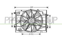 MAGNETI MARELLI MTC784AX - Ventilador, refrigeración del motor