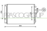 NTY CCS-HY-037 - Material: Aluminio<br>Artículo complementario / información complementaria 2: con secador<br>Longitud de red [mm]: 537<br>Ancho de red [mm]: 391<br>Profundidad de red [mm]: 16<br>País producción vehículo: Rep. Corea (Corea del Sur)<br>Número de fabricación: CCS-HY-031<br>