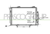 NRF 59102 - Equipamiento de vehículo: para vehículos con climatizador<br>Material: Aluminio<br>Calefacción / Refrigeración: para vehículos con radiador combinado agua/aceite<br>Longitud de red [mm]: 615<br>Ancho de red [mm]: 425<br>Profundidad de red [mm]: 24<br>Artículo complementario / información complementaria 2: con piezas de montaje<br>Tipo radiador: Aletas refrigeración soldadas<br>