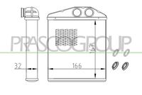 NRF 54208 - Material aletas refrigeradoras: Aluminio<br>Profundidad de red [mm]: 32<br>Longitud de red [mm]: 167<br>Ancho de red [mm]: 168<br>Tipo radiador: Aletas refrigeración soldadas<br>Artículo complementario/Información complementaria: sin tubería<br>Material depósitos de agua (radiador): Aluminio<br>