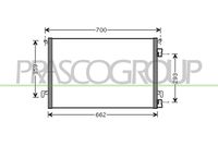 NTY CCS-PL-012 - Condensador, aire acondicionado