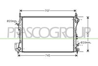 NISSENS 630742 - Diámetro de salida 1 [mm]: 34<br>Calidad: ALTERNATIVO<br>Diámetro de entrada 1 [mm]: 34<br>Tipo radiador: Aletas refrigeración unidas mecánicamente<br>Restricción de fabricante: VALEO<br>Profundidad de red [mm]: 34<br>Longitud de red [mm]: 650<br>Ancho de red [mm]: 416<br>Material: Aluminio<br>Material: Plástico<br>