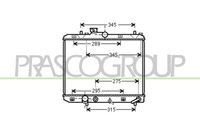 NISSENS 630706 - Radiador, refrigeración del motor