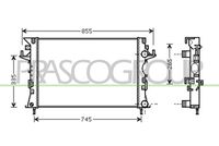 NRF 58318 - Radiador, refrigeración del motor