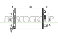 NTY CCS-VW-023 - Condensador, aire acondicionado