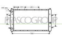 NISSENS 65273A - Radiador, refrigeración del motor - ** FIRST FIT **